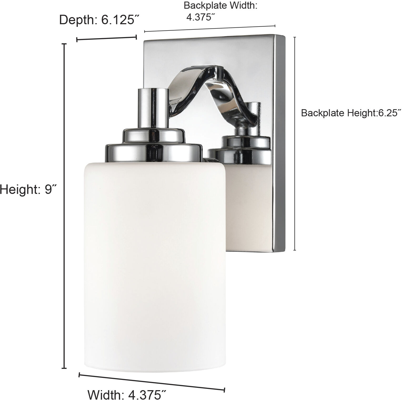 Durham Wall Sconce Wall Light in Satin Nickel
